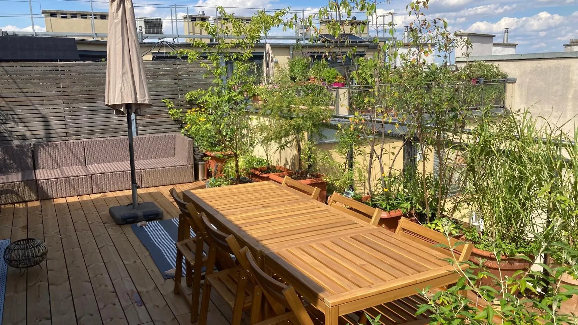 Central Rooftop Flat With Fire Place And Terrace Appartement Wenen